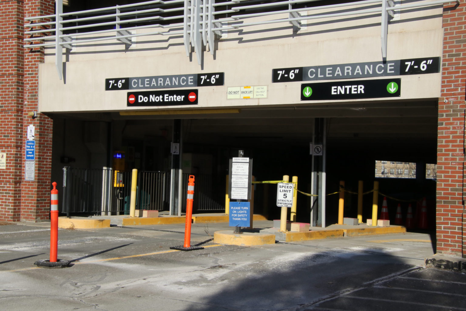 Portland parking garage reopens with new entrance and exit - The Free Press