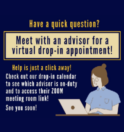 Welcome From University Advising