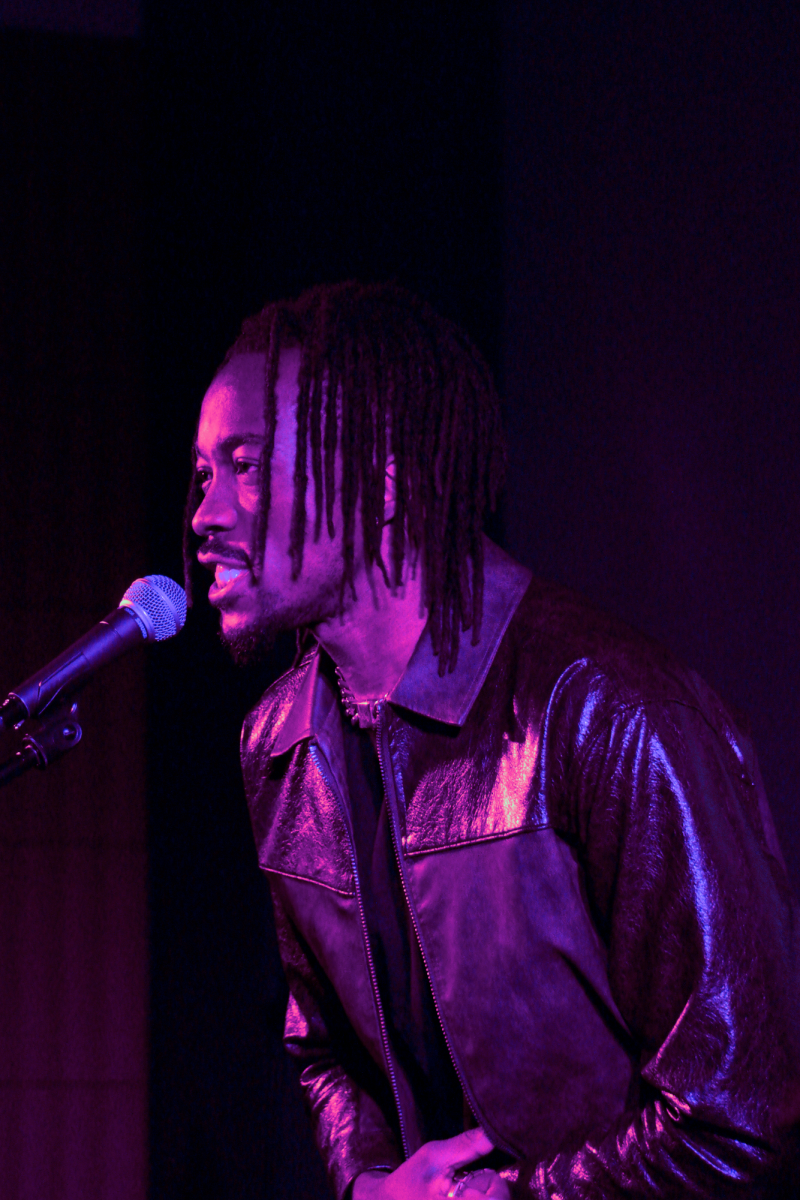 Every semester there's a battle of the bands, this semester's had 4 acts, a raffle, and prizes for the winners. 